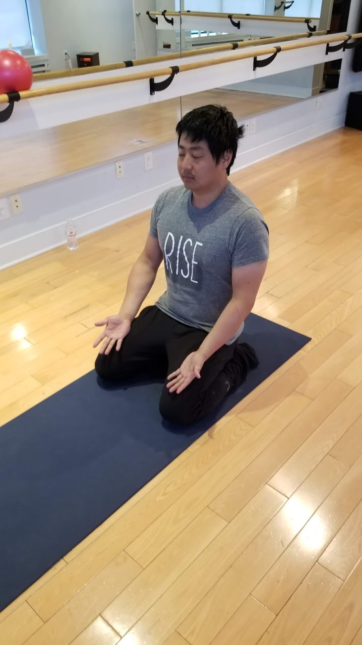 hagana yoga palms up